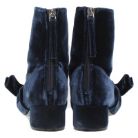 No. 21 Ankle boots in dark blue