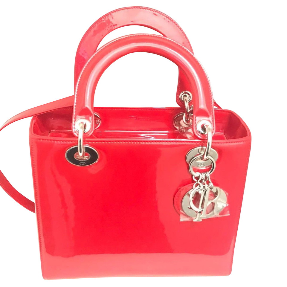 Christian Dior "Lady Dior" in Rot