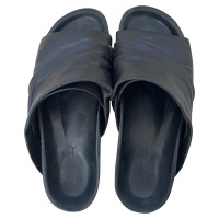 Rick Owens Sandalen aus Leder in Schwarz