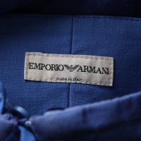 Armani Dress Ramie in Blue