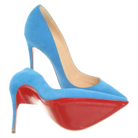 Christian Louboutin So Kate Suède in Blauw