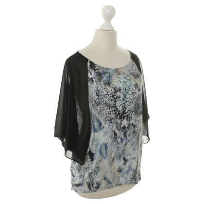 Karen Millen Bluse aus Materialmix