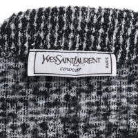 Yves Saint Laurent Sweater in black and white