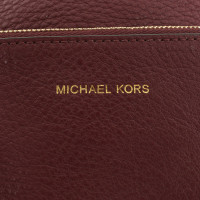 Michael Kors Shopper aus Leder in Violett