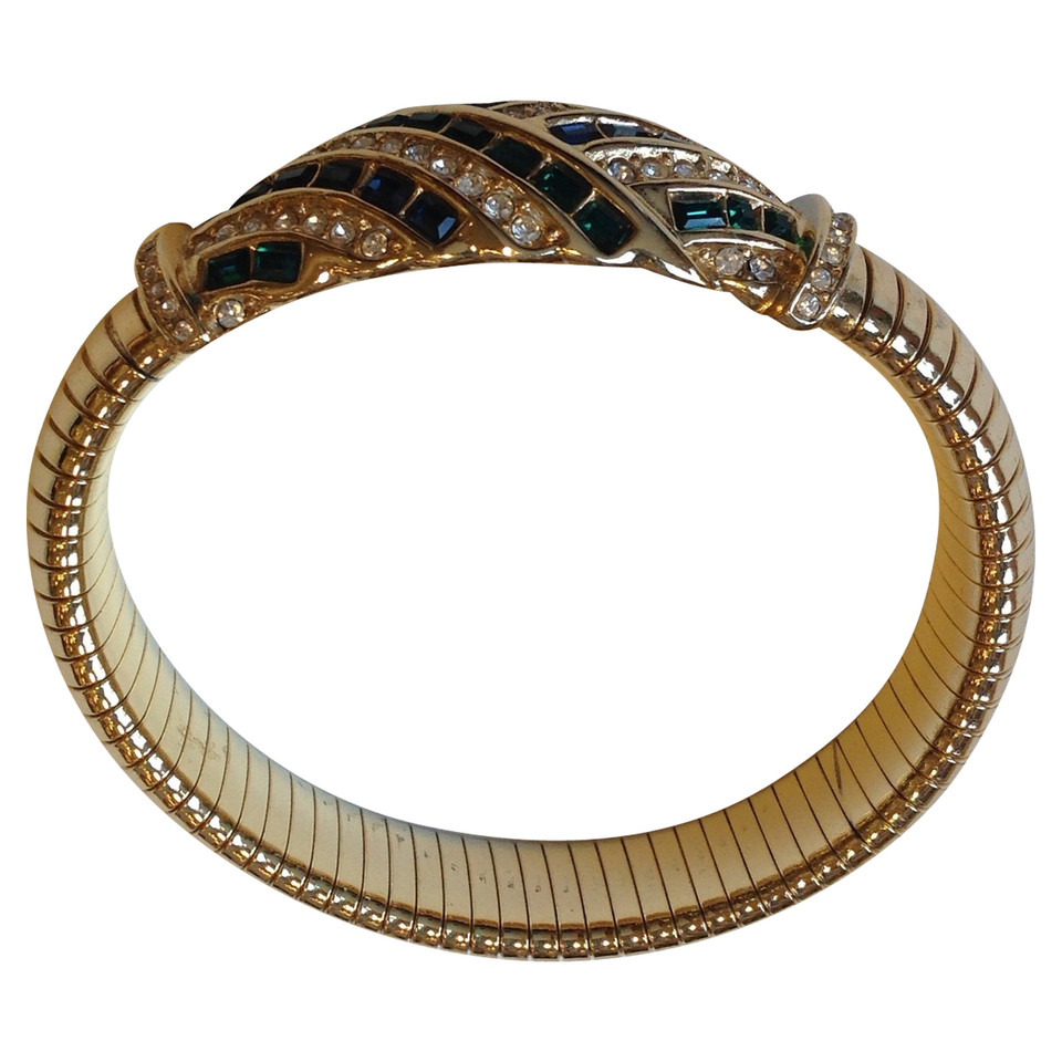 Christian Dior Bangle / bracelet gold colored