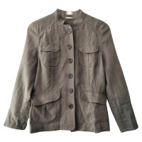 St. Emile Blazer aus Leinen in Khaki