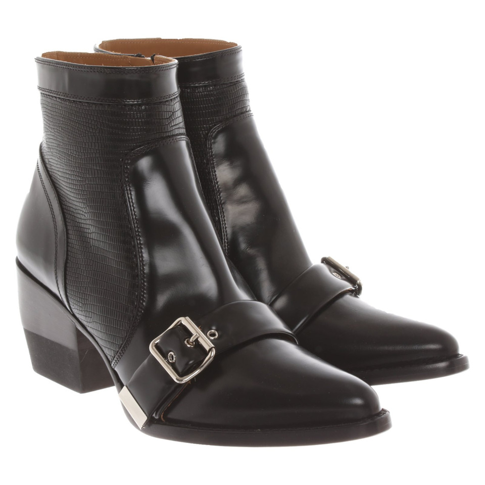 Chloé Ankle boots Leather in Black