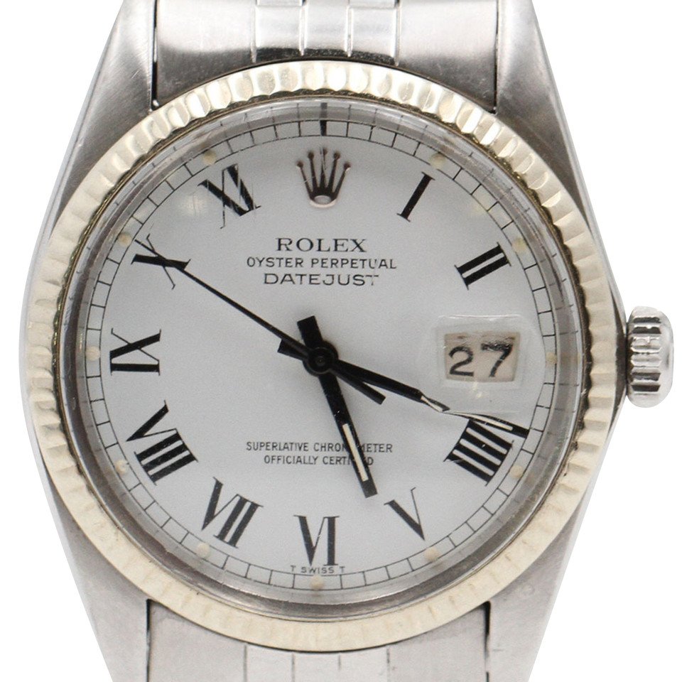 Rolex Datejust 36 Edelstahl Steel in Silvery