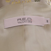 Red Valentino Brokaat vest met ajourmotief