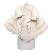 Moncler Giacca/Cappotto in Crema