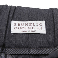Brunello Cucinelli Broek in grijs
