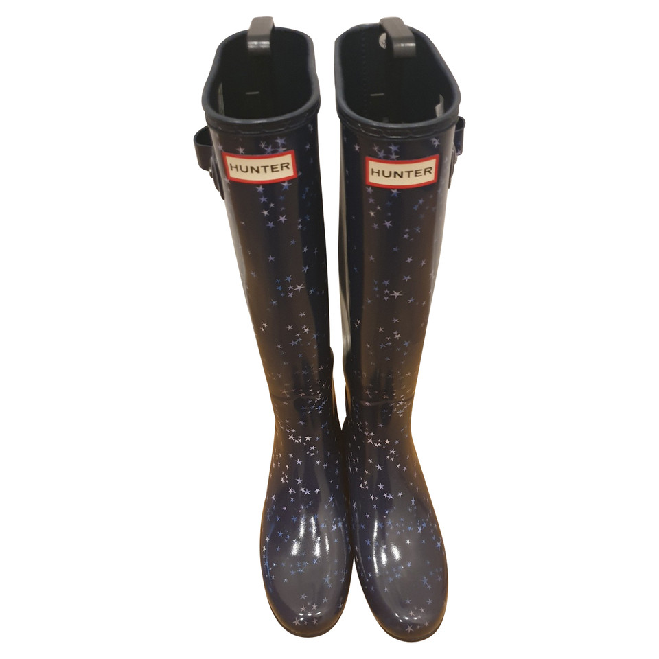 Hunter Boots in Blue