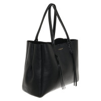 Lanvin Tote Bag aus Leder in Schwarz