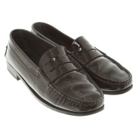 Tod's Lacklederslipper in Braun