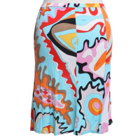 Emilio Pucci skirt with colorful pattern