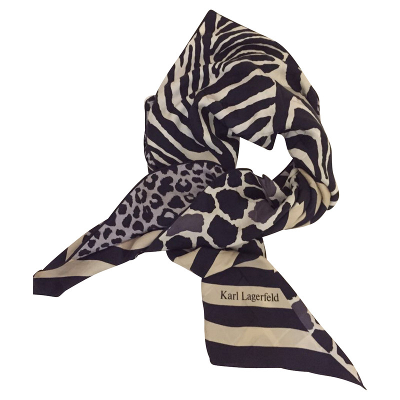 Karl Lagerfeld Silk scarf