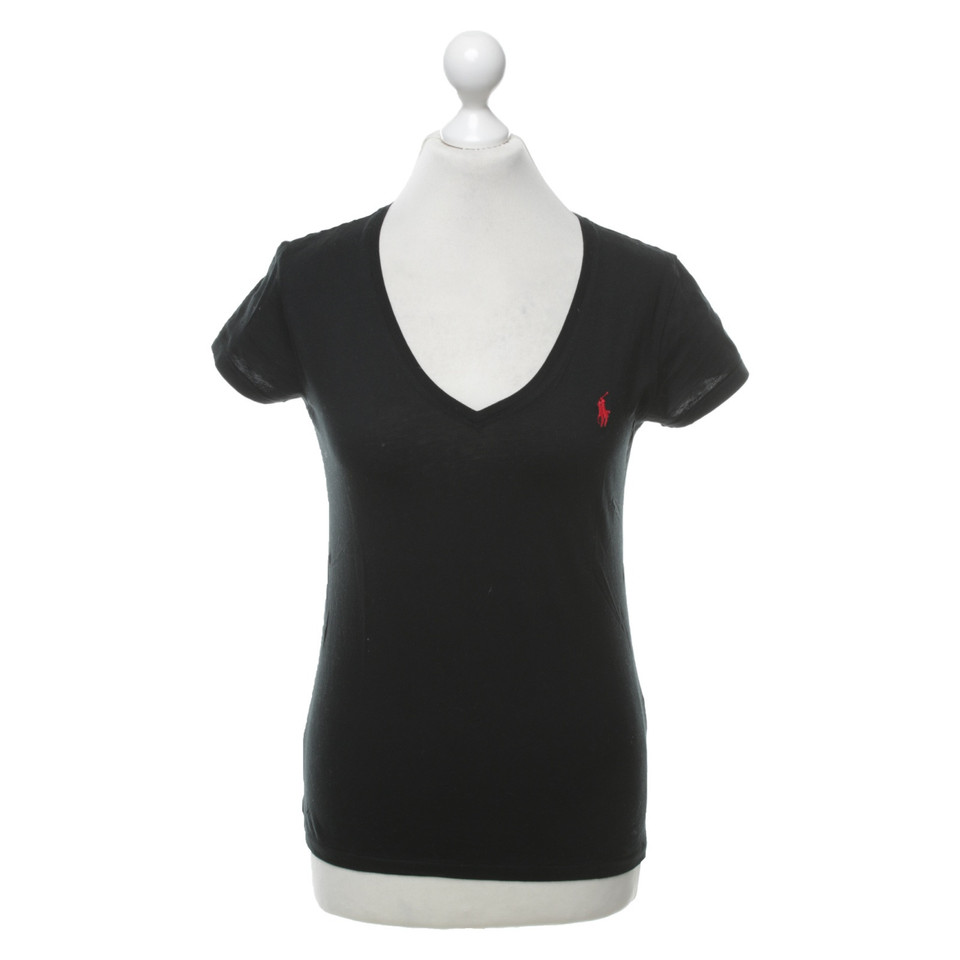 Polo Ralph Lauren Top en Coton en Noir