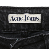 Acne Jeans aus Baumwolle in Grau