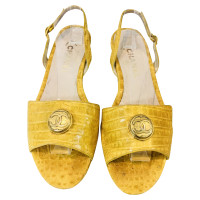 Chanel Sandals made of crocodile leather