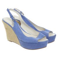 Guess Wedges Suede in Blue