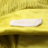 Valentino Garavani Kleid aus Seide in Gelb