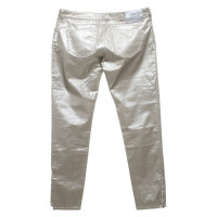Armani Jeans Jeans au look métallique