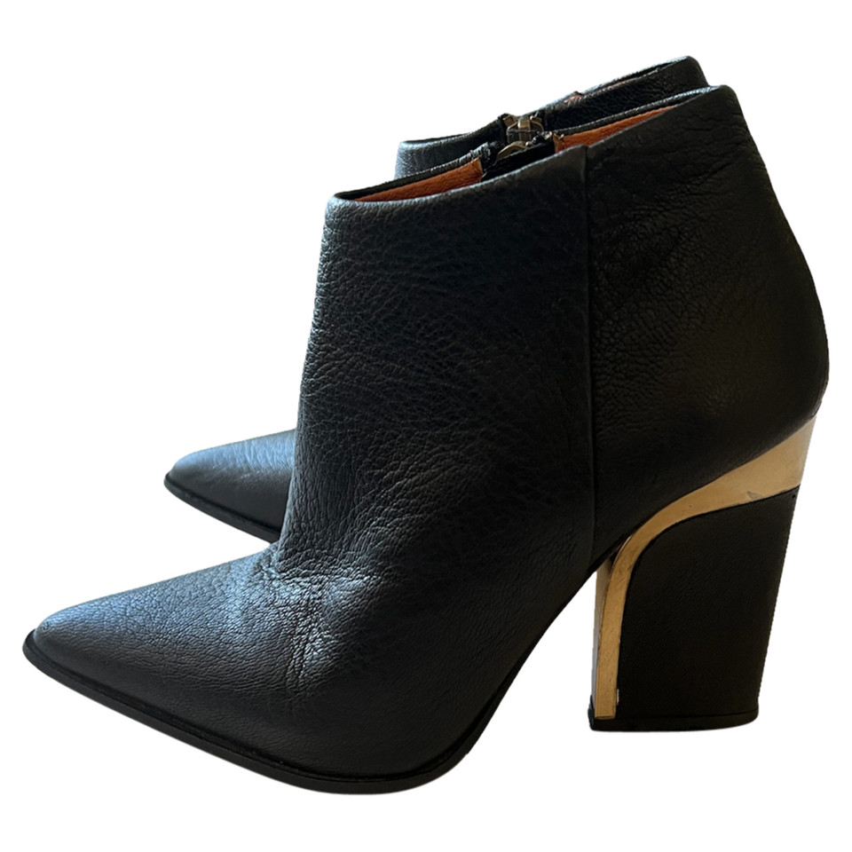 By Malene Birger Ankle boots Leather in Black