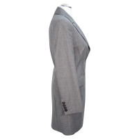 René Lezard Wool blazer in grey