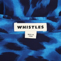 Whistles Zijden blouse met patroon