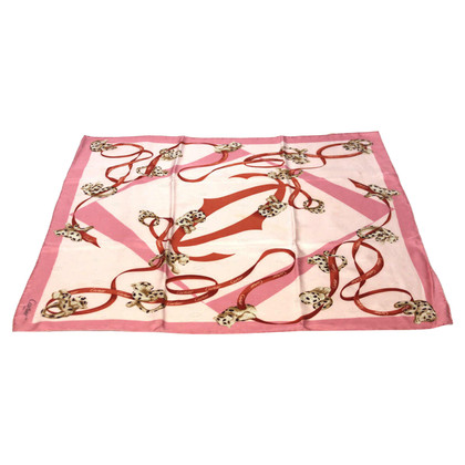 Cartier Scarf/Shawl Silk in Pink