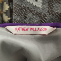 Matthew Williamson Robe en maille multicolore