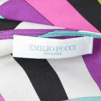 Emilio Pucci Multi-colored silk skirt