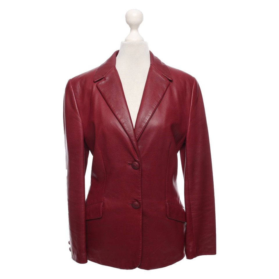 Gianni Versace Blazer in Bordeaux