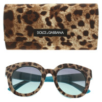 Dolce & Gabbana Zonnebril met dierenprint