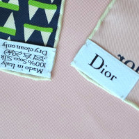 Christian Dior motifs écharpe de soie