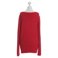 Stefanel Pullover in maglia rosso