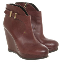 Sam Edelman Ankle boots Leather in Bordeaux