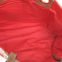 Milly Shopper aus Lackleder in Rot