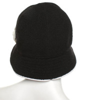 Chanel Hat in black and white