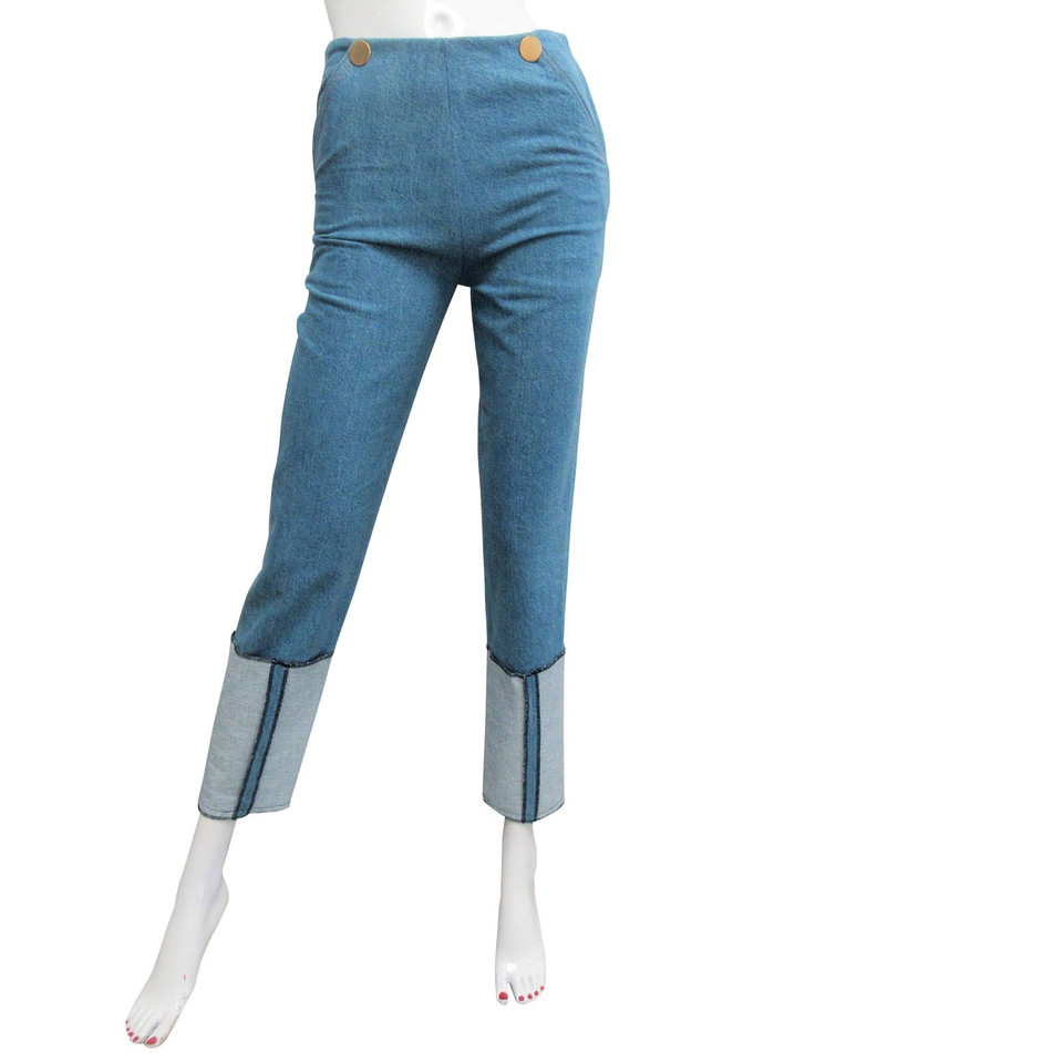 Vionnet Jeans in Cotone in Blu