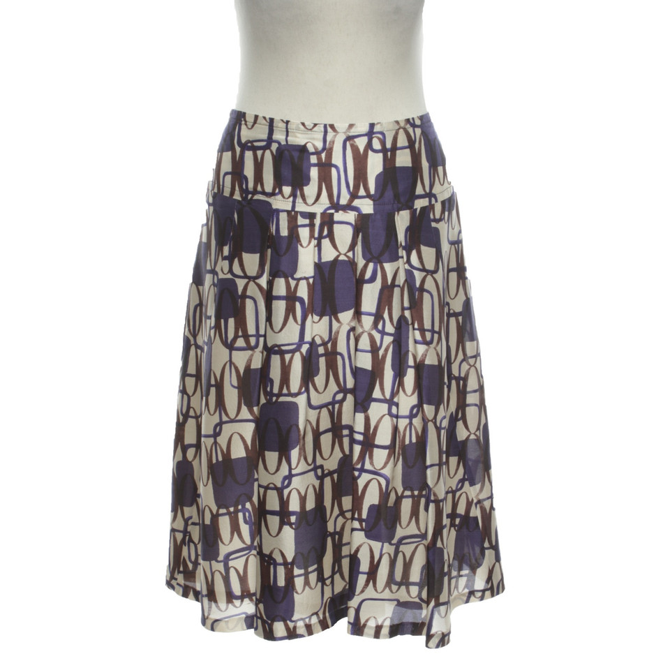 René Lezard Skirt Silk