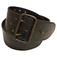 Alaïa Black leather belt