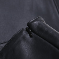 Set Trousers Leather in Black