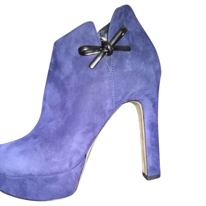 Twin Set Simona Barbieri Ankle boots Leather in Blue
