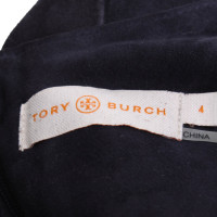 Tory Burch Robe en cuir bleu