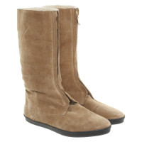 Burberry Boots Suede in Brown