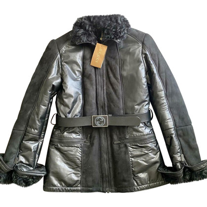 Gucci Jacket/Coat Fur in Black