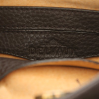 Delvaux Handtasche aus Leder in Braun