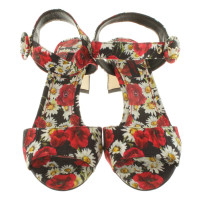 Dolce & Gabbana Sandals with floral print