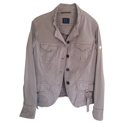 Trussardi Jacket/Coat Cotton in Violet